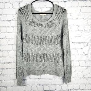 Pink Republic Light Gray Knit Sweater